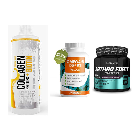 Gelenk-Set: MST Collagen + ProFuel Omega 3 + BioTech Arthro – alle enthaltenen Artikel