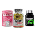 Gelenk-Set: INLEAD Collagen + MST Omega 3 + Scitec Mega – alle enthaltenen Artikel