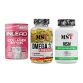 Gelenk-Set: INLEAD Collagen + MST Omega 3 + MST MSM 2000 / – alle enthaltenen Artikel