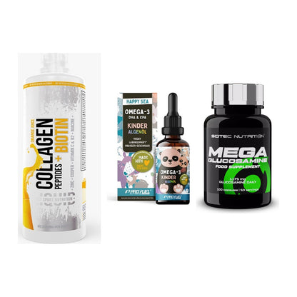Gelenk-Set: MST Collagen + ProFuel OMEGA-3 + Scitec Mega – alle enthaltenen Artikel