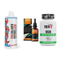 Gelenk-Set: MST Fish Collagen + ProFuel Omega 3 + MST MSM 2000 / – alle enthaltenen Artikel