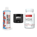 Gelenk-Set: MST Fish Collagen + Big Zone Omega 3 + Body Attack MSM – alle enthaltenen Artikel