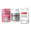 Gelenk-Set: INLEAD Collagen + NNT Omega 3 + Body Attack MSM – alle enthaltenen Artikel