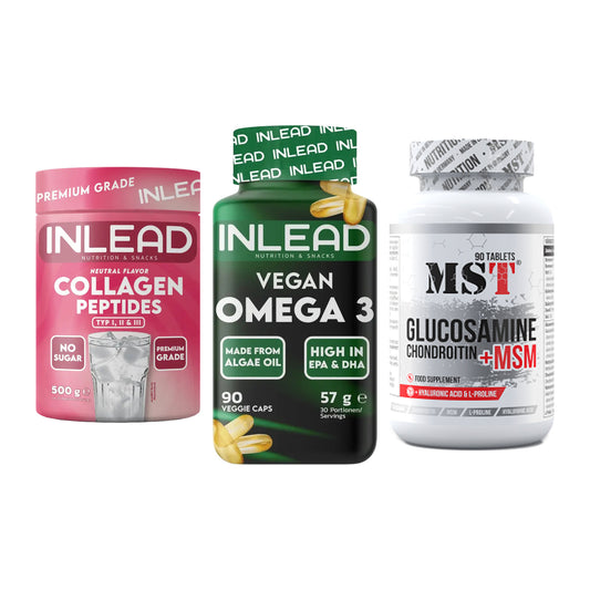 Gelenk-Set: INLEAD Collagen + INLEAD Vegan + MST Glucosamine – alle enthaltenen Artikel