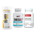 Gelenk-Set: MST Collagen + MST Omega 3 500 + Body Attack MSM – alle enthaltenen Artikel