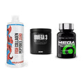 Gelenk-Set: MST Fish Collagen + Big Zone Omega 3 + Scitec Mega – alle enthaltenen Artikel
