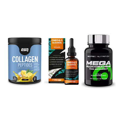 Gelenk-Set: ESN Collagen + ProFuel Omega 3 + Scitec Mega – alle enthaltenen Artikel