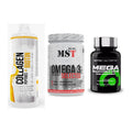 Gelenk-Set: MST Collagen + MST Omega 3 + Scitec Mega – alle enthaltenen Artikel