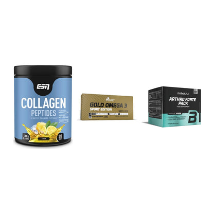 Gelenk-Set: ESN Collagen + Olimp Omega 3 + BioTech Arthro – alle enthaltenen Artikel