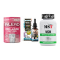 Gelenk-Set: INLEAD Collagen + ProFuel OMEGA-3 + MST MSM 2000 / – alle enthaltenen Artikel