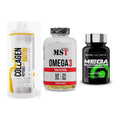 Gelenk-Set: MST Collagen + MST Omega 3 + Scitec Mega – alle enthaltenen Artikel