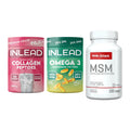 Gelenk-Set: INLEAD Collagen + INLEAD Omega-3 + Body Attack MSM – alle enthaltenen Artikel