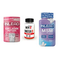 Gelenk-Set: INLEAD Collagen + MST Omega 3 + INLEAD MSM – alle enthaltenen Artikel