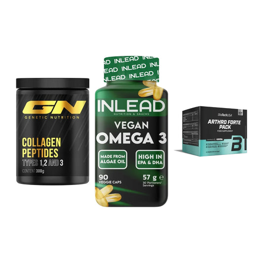 Gelenk-Set: GN Peptan + INLEAD Vegan + BioTech Arthro – alle enthaltenen Artikel
