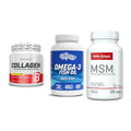 Gelenk-Set: BioTech Collagen + Wispy Omega 3 + Body Attack MSM – alle enthaltenen Artikel