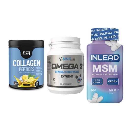 Gelenk-Set: ESN Collagen + NNT Omega 3 + INLEAD MSM – alle enthaltenen Artikel