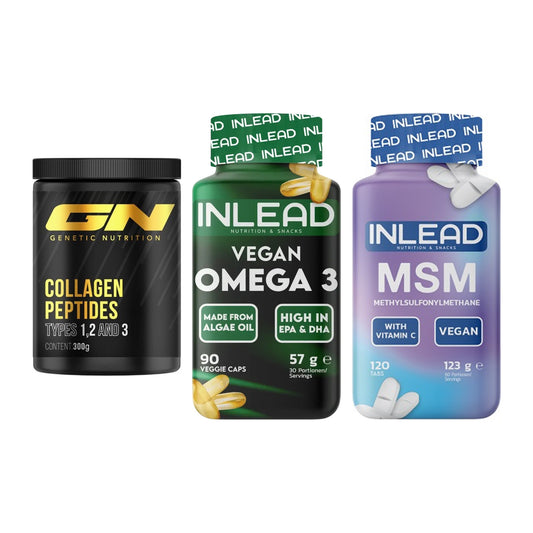 Gelenk-Set: GN Peptan + INLEAD Vegan + INLEAD MSM – alle enthaltenen Artikel