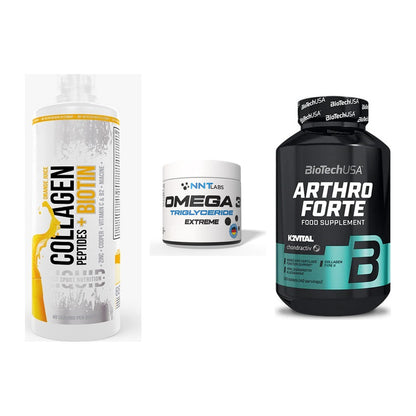 Gelenk-Set: MST Collagen + NNT Omega 3 + BioTech Arthro – alle enthaltenen Artikel
