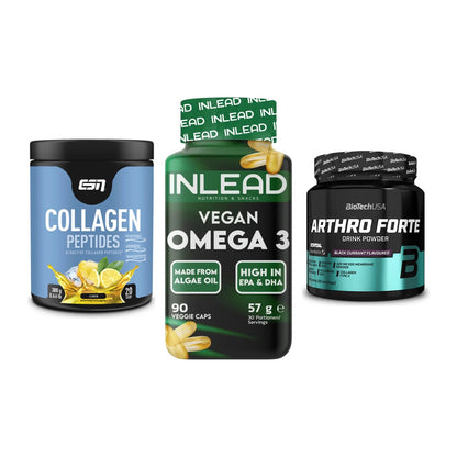 Gelenk-Set: ESN Collagen + INLEAD Vegan + BioTech Arthro – alle enthaltenen Artikel
