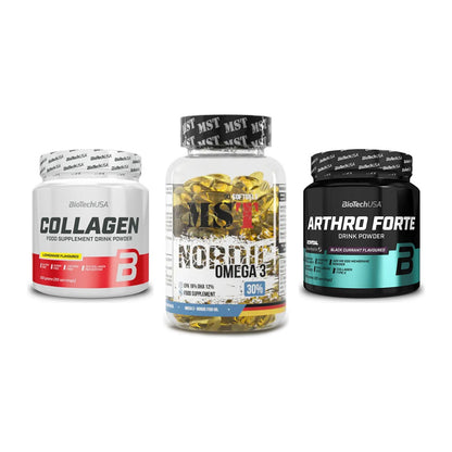Gelenk-Set: BioTech Collagen + MST Omega 3 + BioTech Arthro – alle enthaltenen Artikel