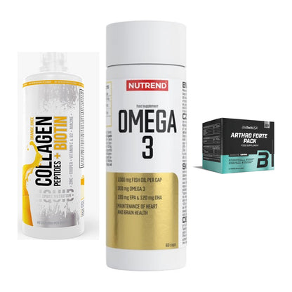 Gelenk-Set: MST Collagen + Nutrend Omega 3 + BioTech Arthro – alle enthaltenen Artikel