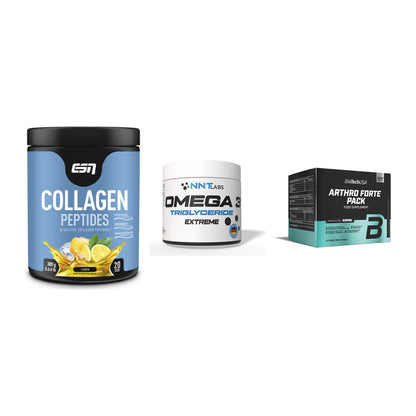 Gelenk-Set: ESN Collagen + NNT Omega 3 + BioTech Arthro – alle enthaltenen Artikel