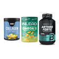 Gelenk-Set: ESN Collagen + INLEAD Omega-3 + BioTech Arthro – alle enthaltenen Artikel