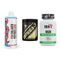 Gelenk-Set: MST Fish Collagen + Peak Omega-3 + MST MSM 2000 / – alle enthaltenen Artikel