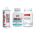 Gelenk-Set: MST Fish Collagen + MST Omega 3 500 + Body Attack MSM – alle enthaltenen Artikel