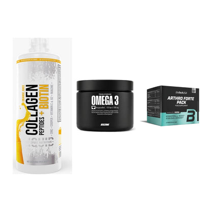 Gelenk-Set: MST Collagen + Big Zone Omega 3 + BioTech Arthro – alle enthaltenen Artikel