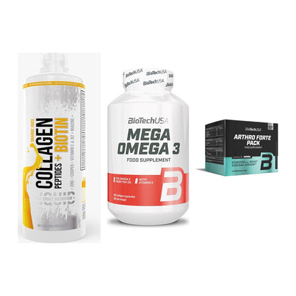 Gelenk-Set: MST Collagen + BioTech Mega + BioTech Arthro – alle enthaltenen Artikel