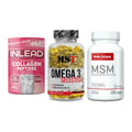 Gelenk-Set: INLEAD Collagen + MST Omega 3 + Body Attack MSM – alle enthaltenen Artikel