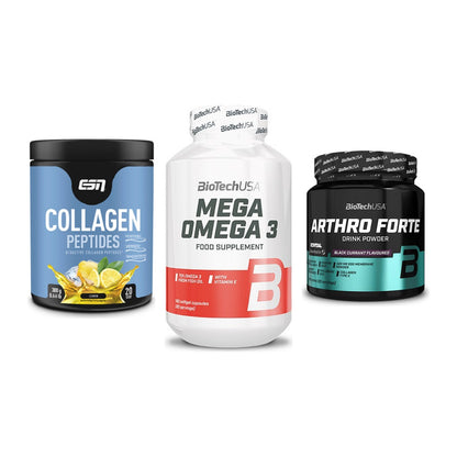Gelenk-Set: ESN Collagen + BioTech Mega + BioTech Arthro – alle enthaltenen Artikel