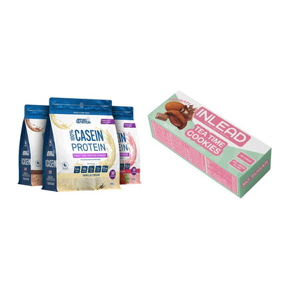 Schokolade Geschmacks-Duo: Applied Nutrition + 2× INLEAD Tea Time – alle enthaltenen Artikel