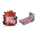 Schokolade Geschmacks-Duo: Scitec 100% Whey + 2× INLEAD Wafer Bar – alle enthaltenen Artikel