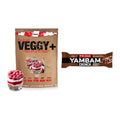 Schokolade Geschmacks-Duo: Sinob VEGGY + VEGAN + 2× Body Attack YAMBAM – alle enthaltenen Artikel