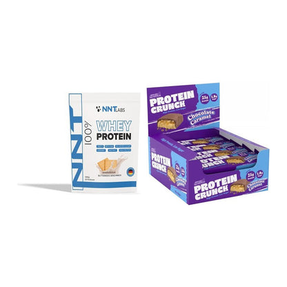 Schokolade Geschmacks-Duo: NNT Whey + 2× Applied Protein Crunch Bar – alle enthaltenen Artikel