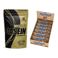 Schokolade Geschmacks-Duo: Peak Micellar Casein + 2× Weider Whey Wafer – alle enthaltenen Artikel