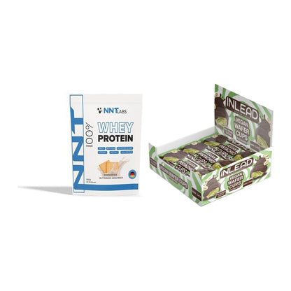 Schokolade Geschmacks-Duo: NNT Whey + 2× INLEAD Wafer Cups – alle enthaltenen Artikel