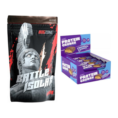 Schokolade Geschmacks-Duo: Big Zone Battle + 2× Applied Protein – alle enthaltenen Artikel