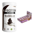 Schokolade Geschmacks-Duo: ProFuel VEGAN PROTEIN + 2× INLEAD Wafer Bar – alle enthaltenen Artikel