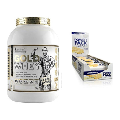 Schokolade Geschmacks-Duo: Kevin Levrone Gold + 2× Multipower Power – alle enthaltenen Artikel