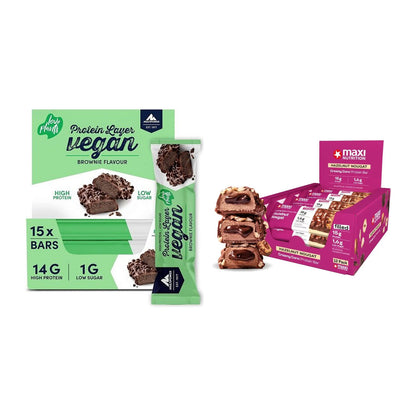 Haselnuss Geschmacks-Duo: Multipower Vegan + 2× MaxiNutrition Creamy – alle enthaltenen Artikel