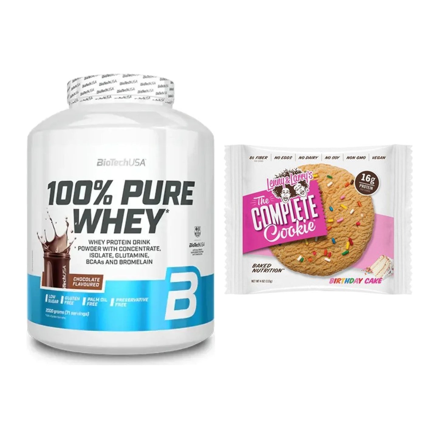Keks Geschmacks-Duo: BioTech 100% Pure Whey + 1 weitere – alle enthaltenen Artikel