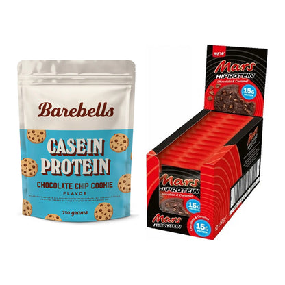 Schokolade Geschmacks-Duo: Barebells Casein + 2× Mars High Protein – alle enthaltenen Artikel