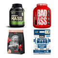 Vanille Sorten-Großset: Optimum Nutriti + BAD ASS MASS + 2 weitere – alle enthaltenen Artikel