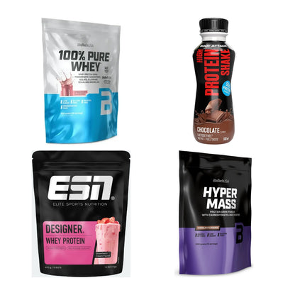 Erdbeere Sorten-Großset: BioTech 100% + Body Attack + 2 weitere – alle enthaltenen Artikel