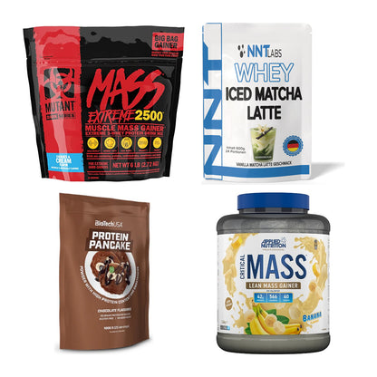 Vanille Sorten-Großset: Mutant Mass + NNT Whey ICED + 2 weitere – alle enthaltenen Artikel