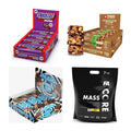 Schokolade Sorten-Großset: Snickers High + MaxiNutrition + 2 weitere – alle enthaltenen Artikel