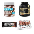 Schokolade Sorten-Großset: INLEAD Spread + Kevin Levrone + 2 weitere – alle enthaltenen Artikel